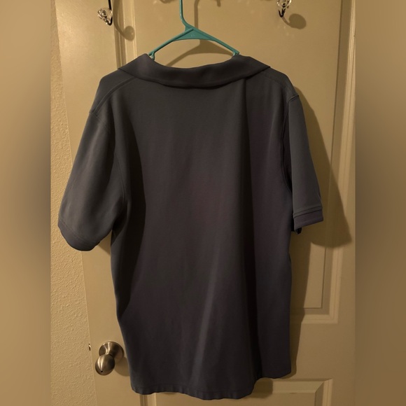 L.L. Bean Men's Tall Blue Polo Shirt - Business casual, everyday wear - Picture 3 of 4